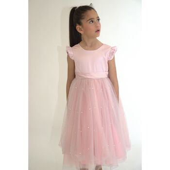 Robe de princesse ALICE - Rose (Taille: 130 cm) - Nouveauté 2024 7