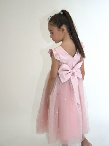 Robe de princesse ALICE - Rose (Taille: 130 cm) - Nouveauté 2024 14