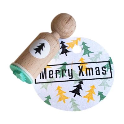 Ministempel Weihnachtsbaum