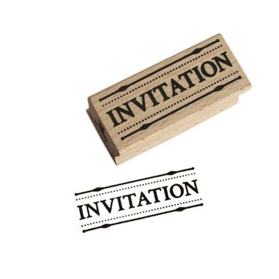 Timbre d'invitation