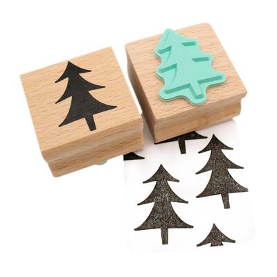 Albero di Natale timbrato