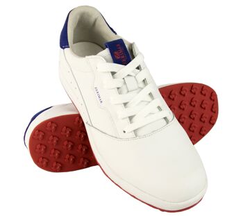 Chaussures de golf à crampons et semelle confort Baskets en cuir - Zerimar 1