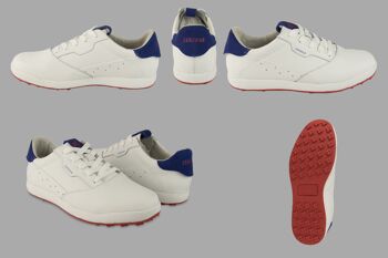 Chaussures de golf à crampons et semelle confort Baskets en cuir - Zerimar 3