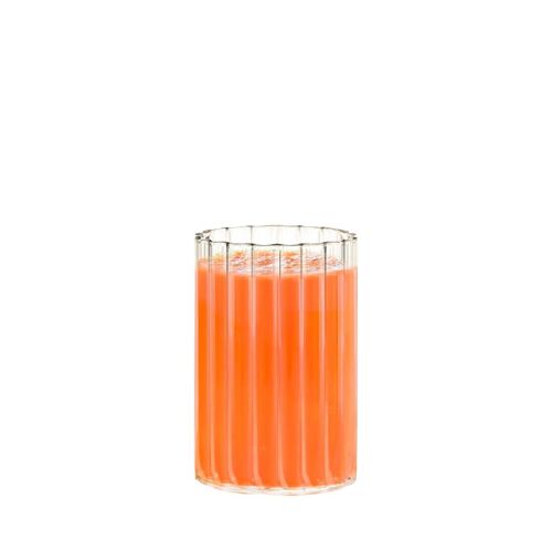 STRIPED FLUTED GLASS 200 ML