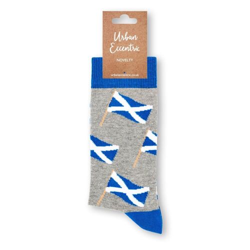 Unisex Scottish Flag Socks