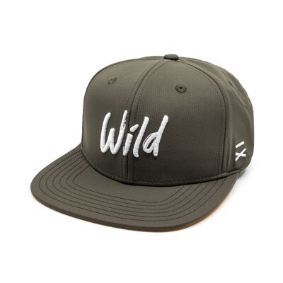 Cappellino Wild Snapback - Ripstop verde scuro