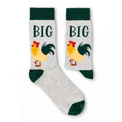 Unisex Big Cock - Grüne Socken