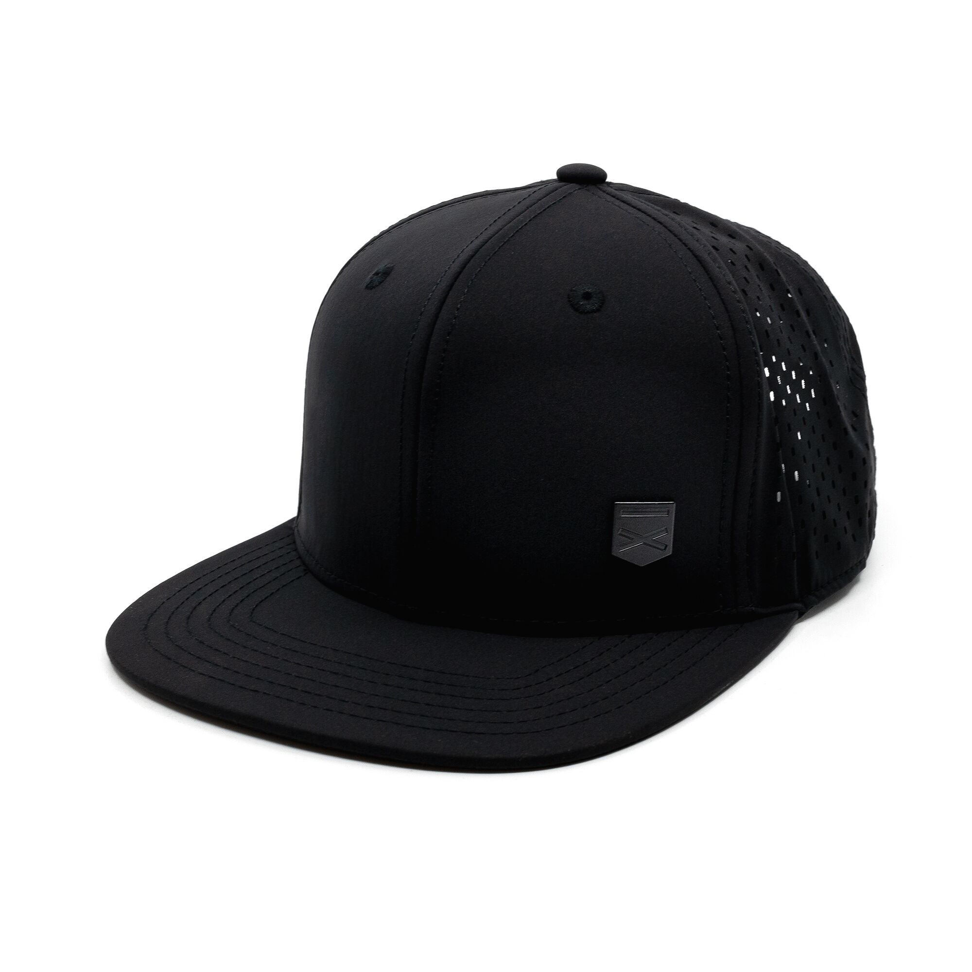 Cappellino Snapback ad alte prestazioni - Nero per esterni