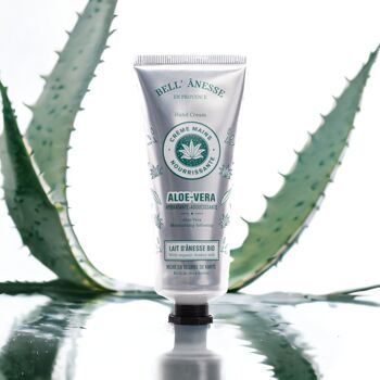 CRÈME MAINS ALOE VERA - LAIT D’ÂNESSE BIO 1