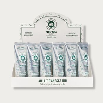 CRÈME MAINS ALOE VERA - LAIT D’ÂNESSE BIO 2