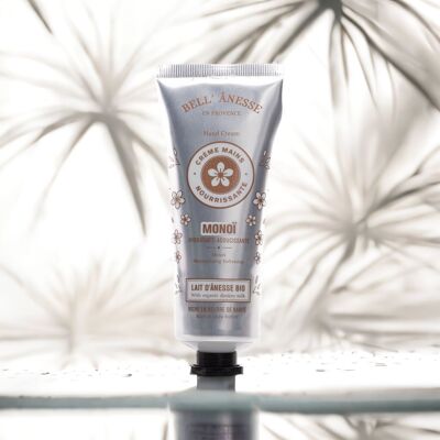 CREMA MANI MONOÏ AL LATTE D'ASINA BIOLOGICO 75ml