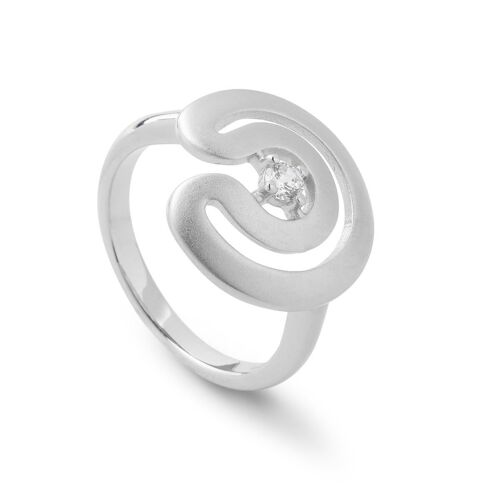 ANILLO MAZE CALADO BLANCO