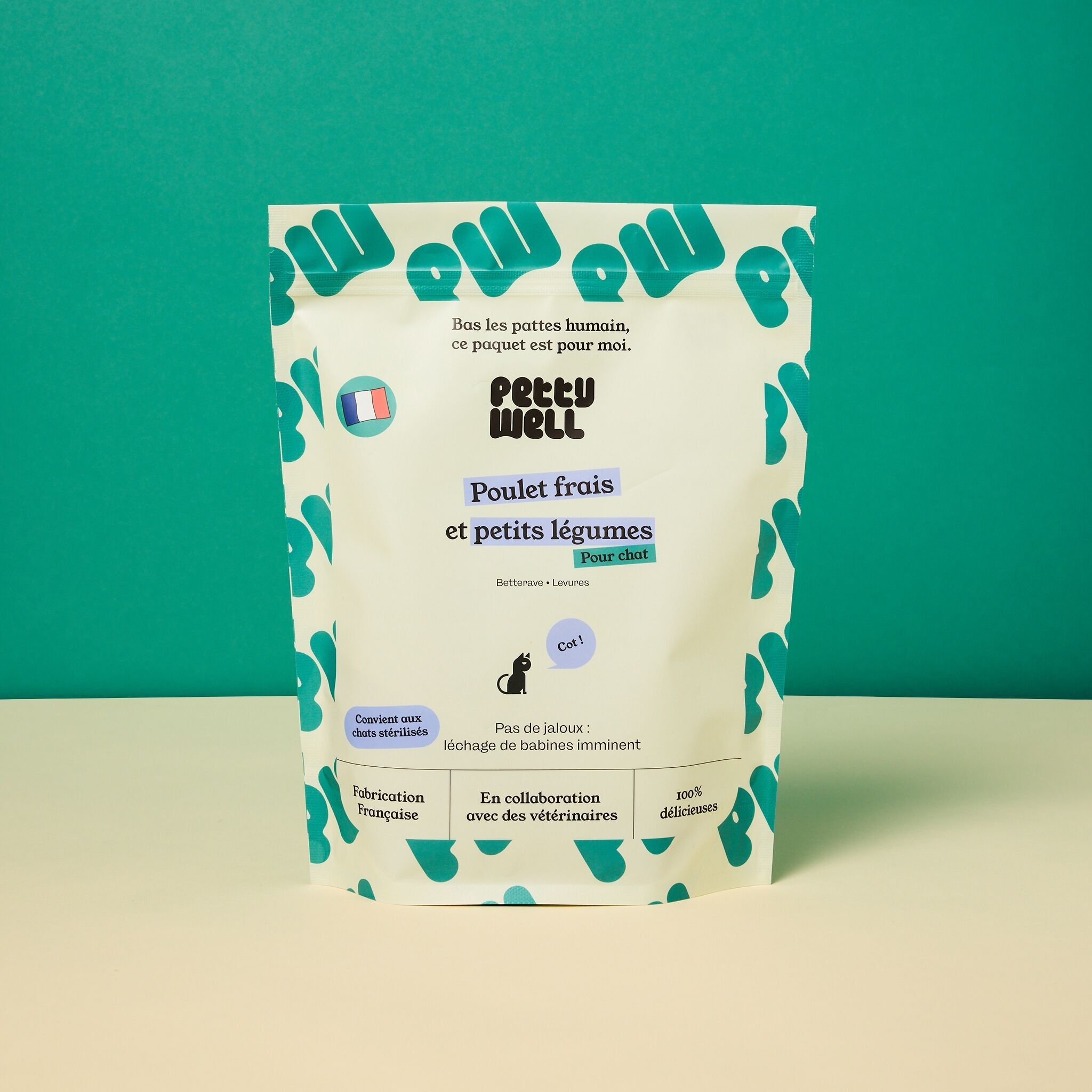 Katzenfutter – 1 kg – Frisches Huhn