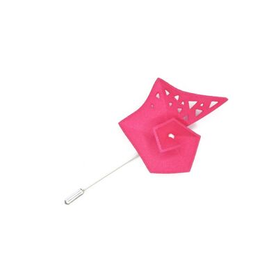 Windwheel Brosche Fuchsia