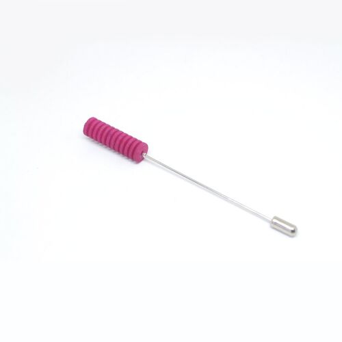 OPTISCH - Nadelbrosche - Fuchsia pink