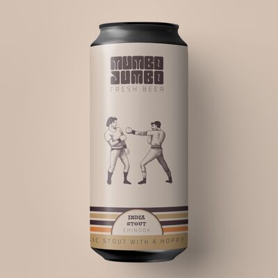 CRAFT BIER DOSE 0,44CL INDIA STOUT CHINOOK, 5.8 %