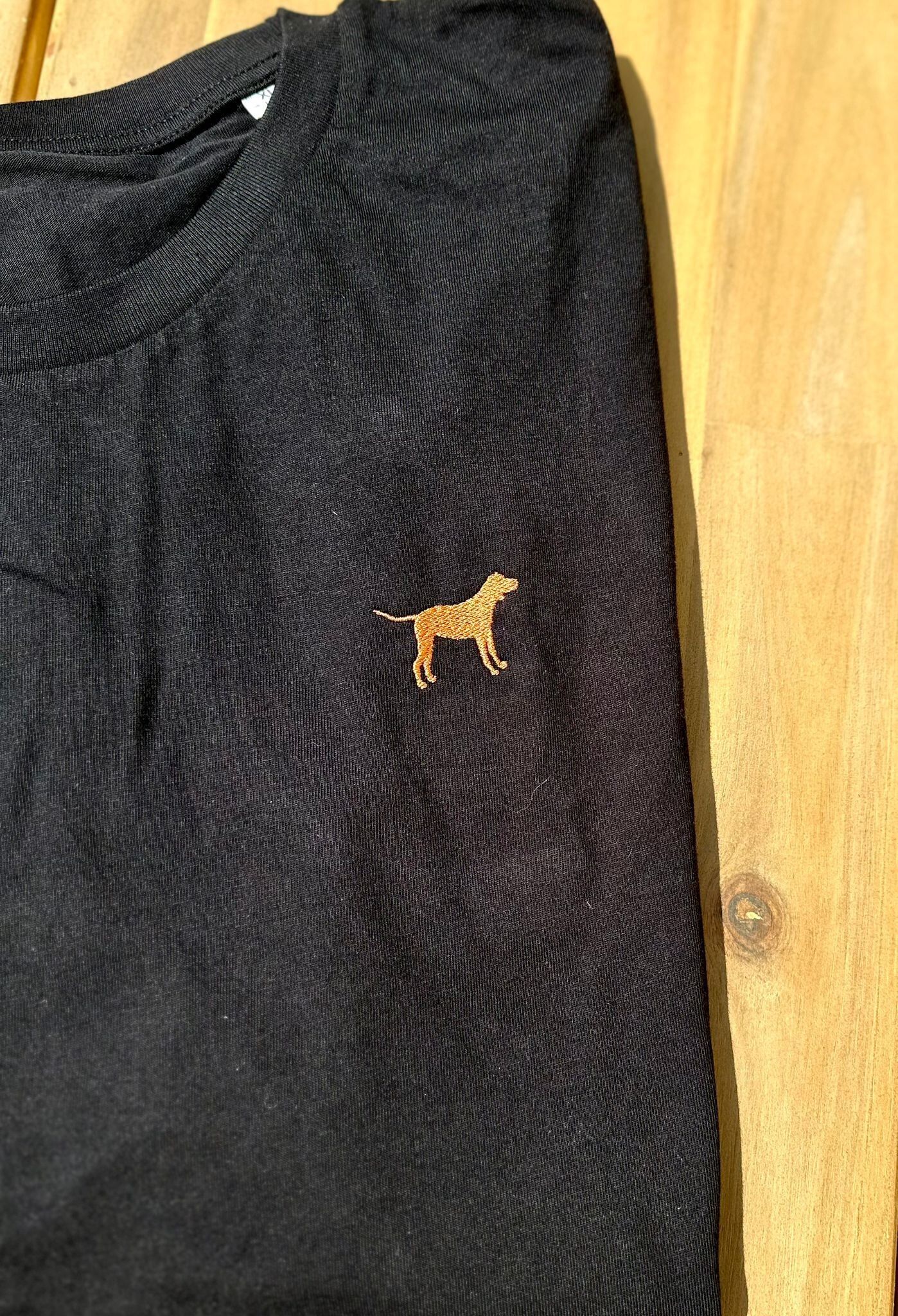 T-shirt con ricamo Vizsla