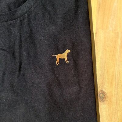 T-shirt con ricamo Vizsla