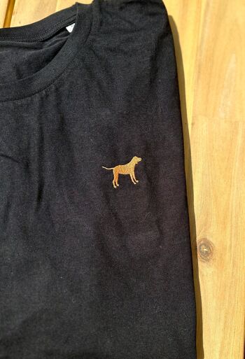 T-shirt avec broderie Vizsla 1