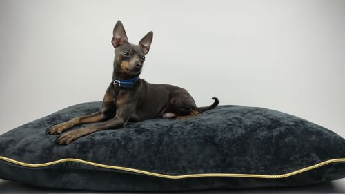 Handmade Dog Bed 'Scuff Tough' - Black