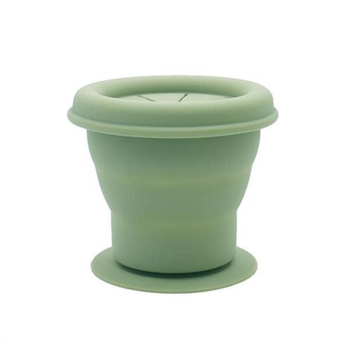 Snackpot silicone cameo green