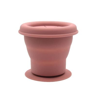 Snackpot Silikon Dusty Rose