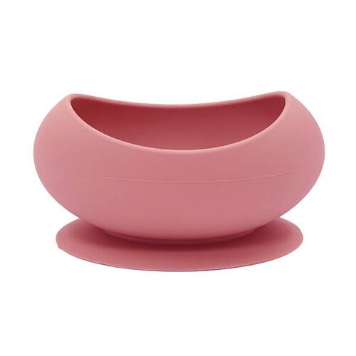 Bowl silicone dusty rose