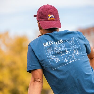 Camiseta Billyclub 100% algodón orgánico - Azul