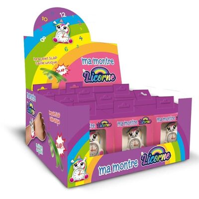 DISPLAY 12 SLAP 3D UNICORN WATCHES