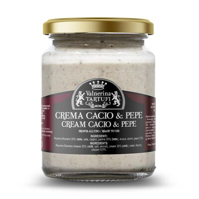 Cacio e Pepe Cream – Käse- und Pfeffercreme