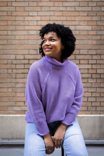 Pull d’allaitement Sweet Mama (Lilas, Rose) 19