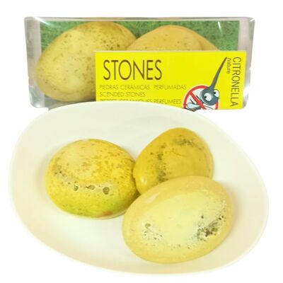 PIEDRAS de CITRONELA Anti Moquitos-