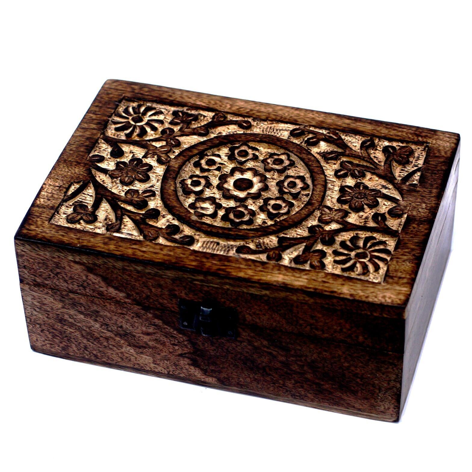 ABox-01 - Aromatherapie-Box mit Blumenmotiv (für 24 Flaschen) - Verkauft in 1x Einheit/en pro Umkarton