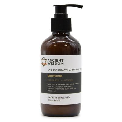 AHBL-04 - Loción de aromaterapia 250 ml - Calmante - Se vende en 4 unidades por unidad exterior