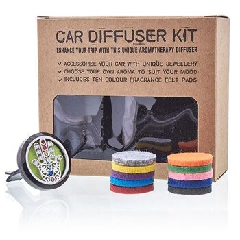 AromaC-05 - Kit Diffuseur Voiture - Hamsa - 30mm - Vendu en 1x unité/s par extérieur 3