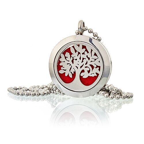 AromaJ-01 - Aromatherapy Jewellery Necklace - Tree of Life 25mm - Sold in 1x unit/s per outer