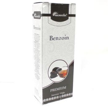 ARomI-06 - Encens Aromatica Premium - Benjoin - Vendu en 6x unité/s par extérieur 3
