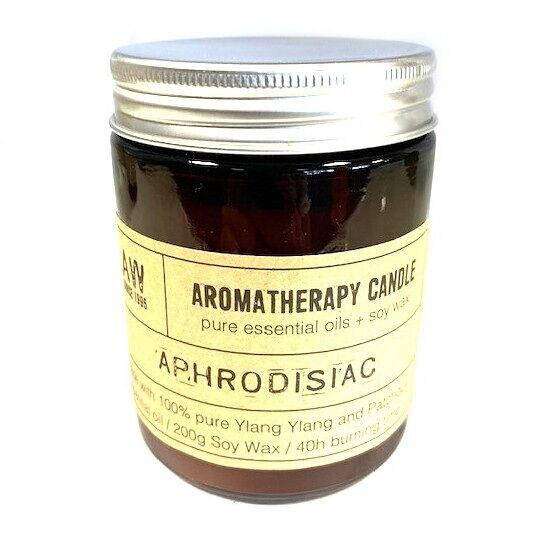 ASC-05 - Candela di soia per aromaterapia 200 g - Afrodisiaco - Venduto in 1 unità/e per esterno