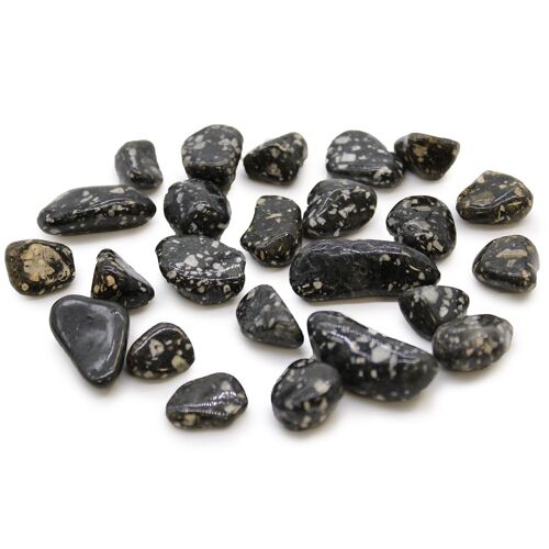 ATumbleS-04 - Small African Tumble Stones - Guinea Fowl - Sold in 24x unit/s per outer