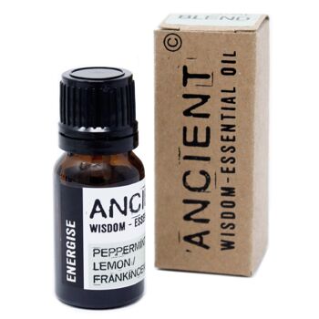 AWEBL-01 - Mélange d'huiles essentielles énergisantes - En boîte - 10 ml - Vendu en 1x unité/s par enveloppe 1