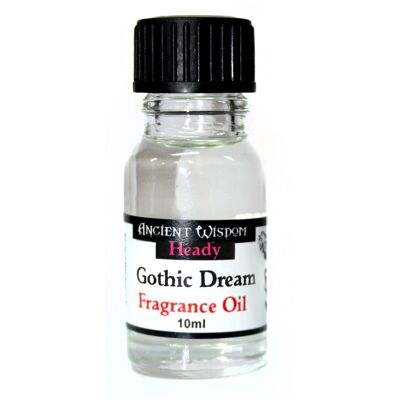 AWFO-27 - Olio di fragranza Gothic Dream da 10 ml - Venduto in 10 unità per esterno