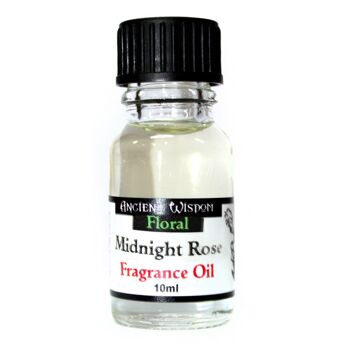 AWFO-40 - 10 ml d'huile parfumée à la rose de minuit - Vendue en 10 unités/s par enveloppe