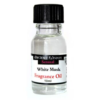 AWFO-64 - 10 ml d'huile parfumée au musc blanc - Vendu en 10 unités/s par enveloppe