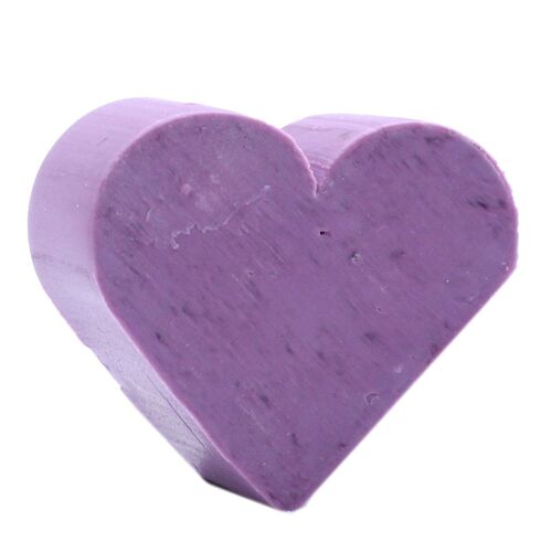 AWGSoap-01 - Heart Guest Soaps - Lavender - Sold in 100x unit/s per outer