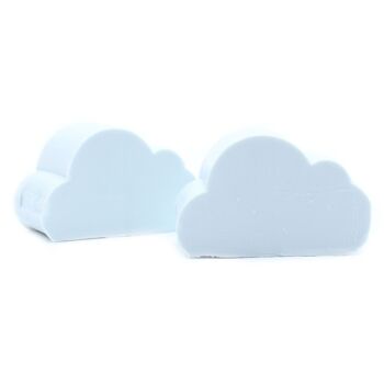 AWGSoap-18 - Savon invité Blue Cloud - Coton frais - Vendu en 108x unité/s par extérieur 2