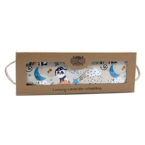 AWHBL-07 - Luxury Lavender  Wheat Bag in Gift Box  - Sleepy Panda - Sold in 1x unit/s per outer