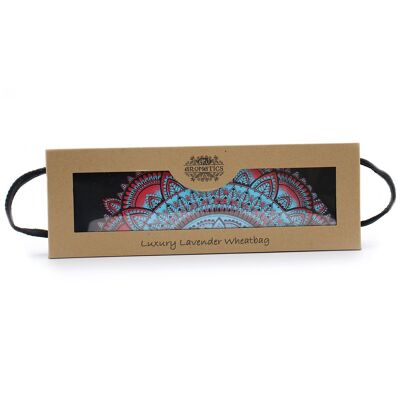 AWHBL-15 - Luxuriöse Lavendel-Weizentasche in Geschenkbox - Mandala - Verkauft in 1x Einheit/en pro Außenhülle