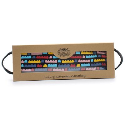 AWHBL-14 – Luxus-Lavendel-Weizenbeutel in Geschenkbox – Regenbogenwolken – Verkauft in 1x Einheit/en pro Außenhülle