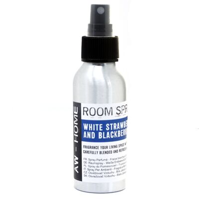 AWRS-01 - 100ml Room Spray - White Strawberry & Blackberry - Vendido en 6x unidad/es por exterior