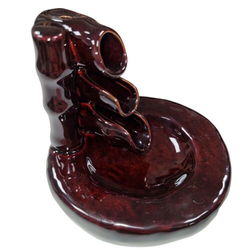 BackF-05 - Back Flow Incense Burner - Bamboo & Pool - Sold in 3x unit/s per outer